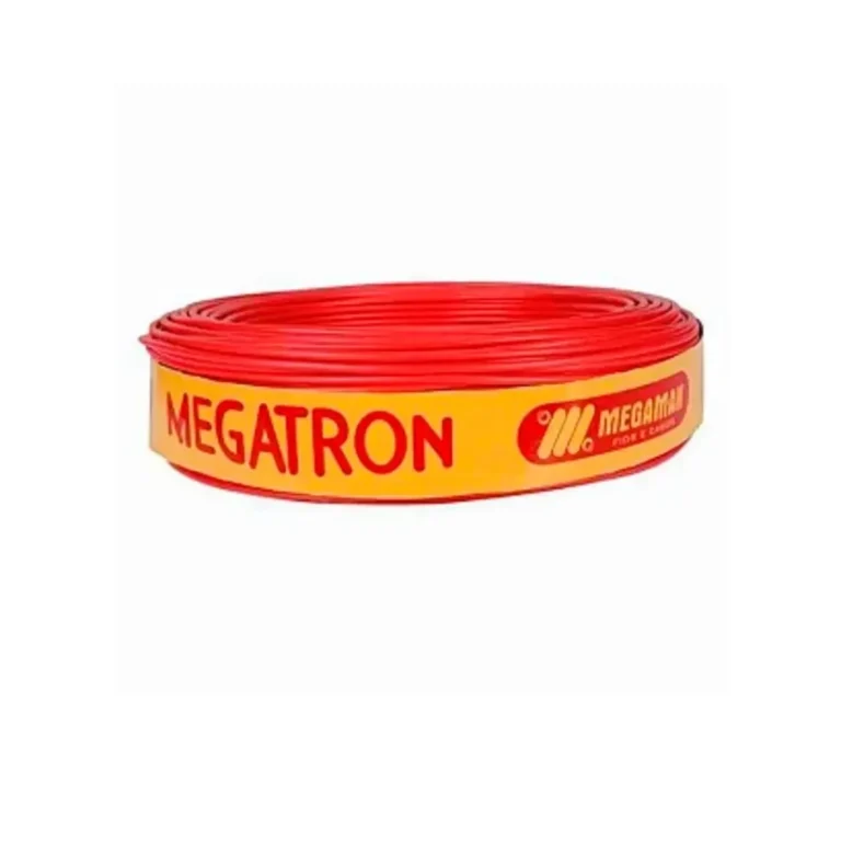 Cabinho Flexível 750V 6,00 mm Vermelho Megatron