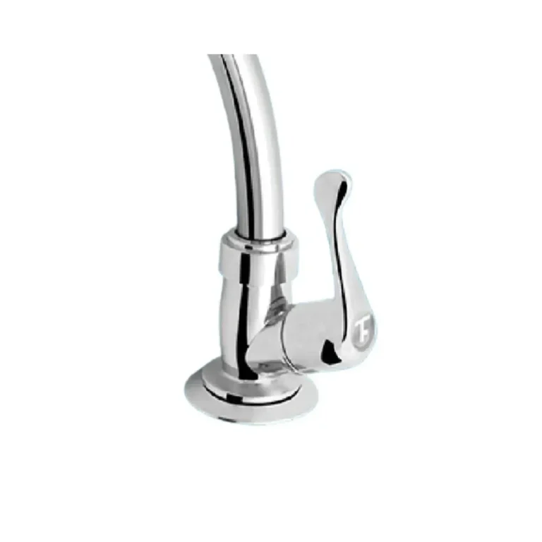 Torneira Cro. Premium Quadra Acquafam Balcao de Cozinha Bica Alta Fame