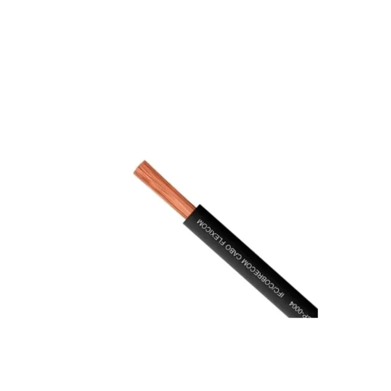 Cabo Flexível 750V 2,5 mm² Preto P/Metro