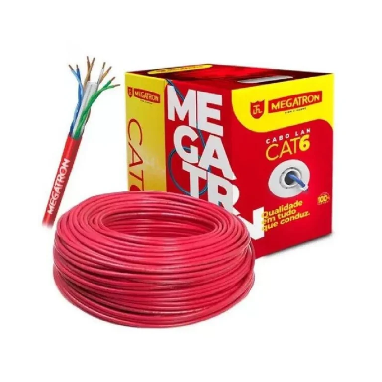 Cabo de Rede CAT6 4x23 Awg Megatron