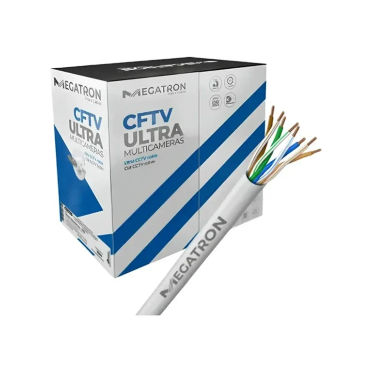 Cabo de Rede Ultra CFTV 4Px24 Awg Cca