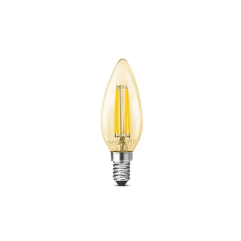 Lâmpada Vintage Vela C35 Filamento 4W 2400K e - 14 Lumanti