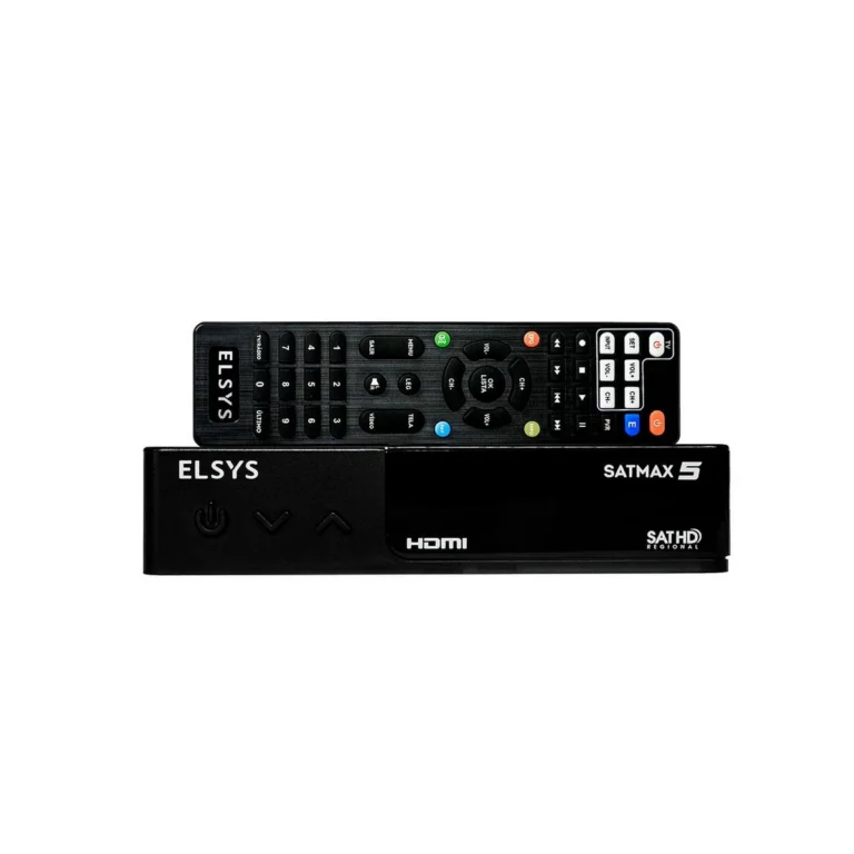 Receptor de TV Satelite Sathd Satmax 5 Etrs70 Elsys