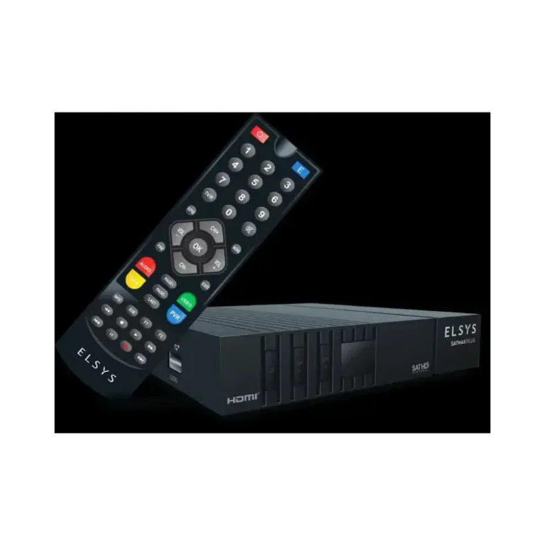 Receptor de TV Satelite Sathd Satmax Plus Etrs55 Elsys