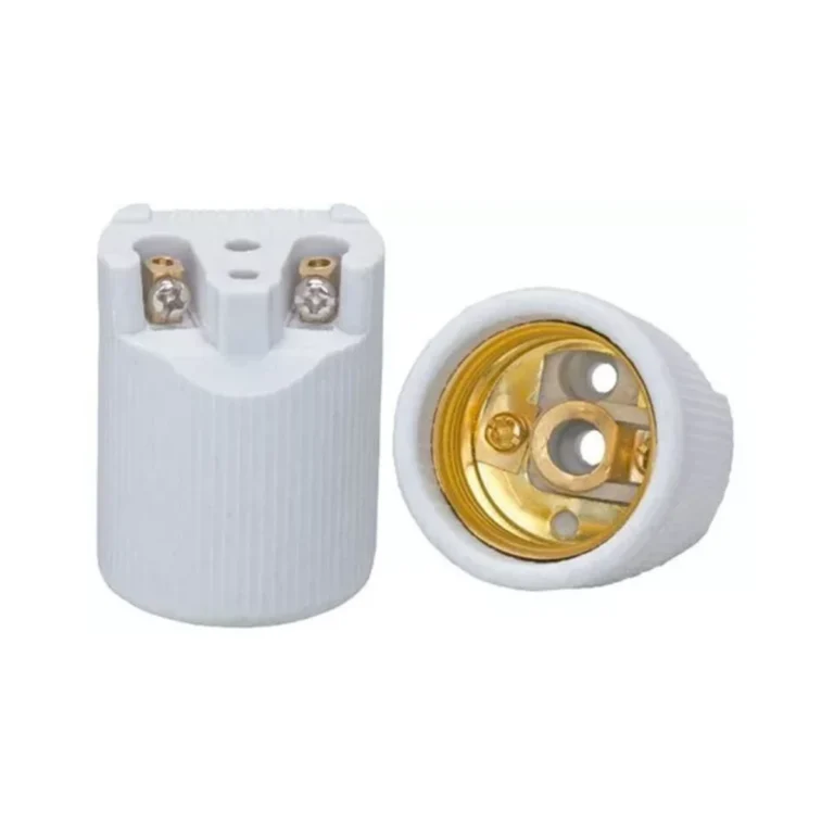 Bocal Base E27 Porcelana Decorlux