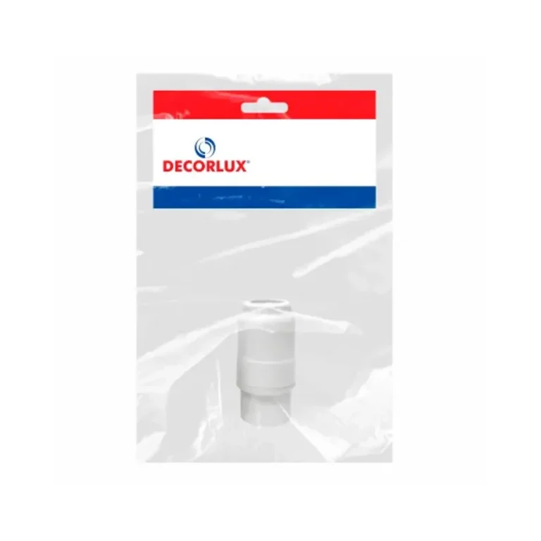 Bocal Base E14 Plástico Cor Branco Decorlux