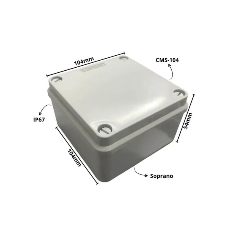 Caixa Box 104x104x54 Ip67 TAF