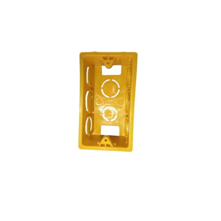 Caixa de Luz 4 x 2 Plástico Amarela Betel