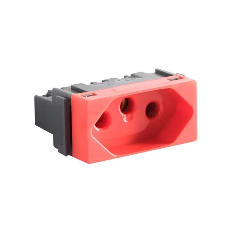 Cj 1Tom.2P+T 20A/250V Aria Vermelho