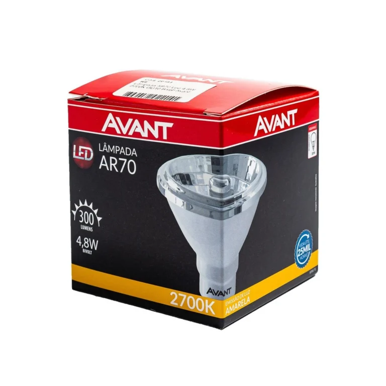 LED - AR70 - 2700K - 4,8W - Avant