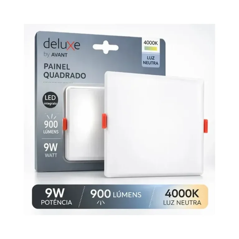 Painel Avant - Qua - 4000K - 9W