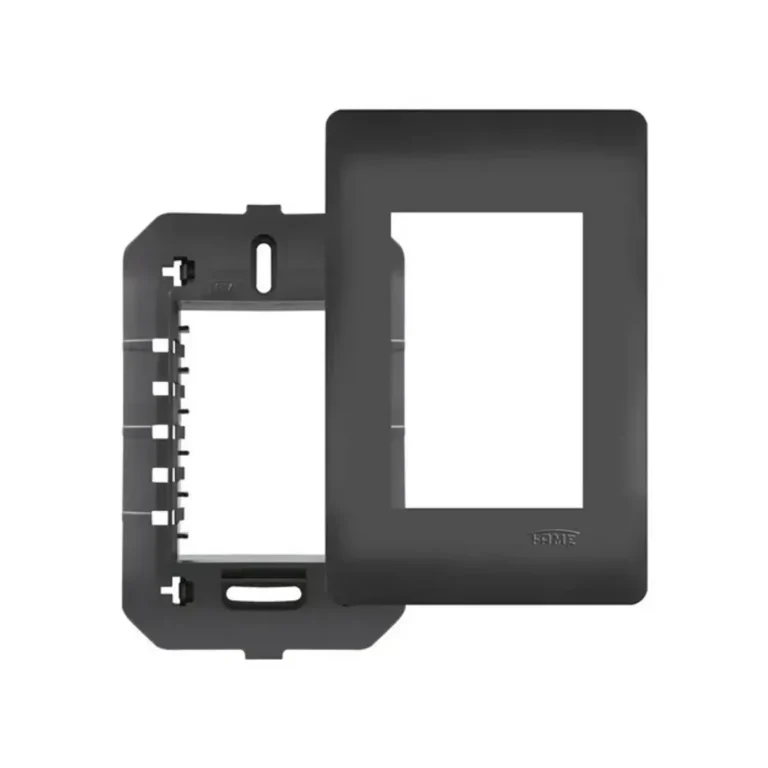 Placa 4 x 2 Habitat Preta 03 Modulos Fame