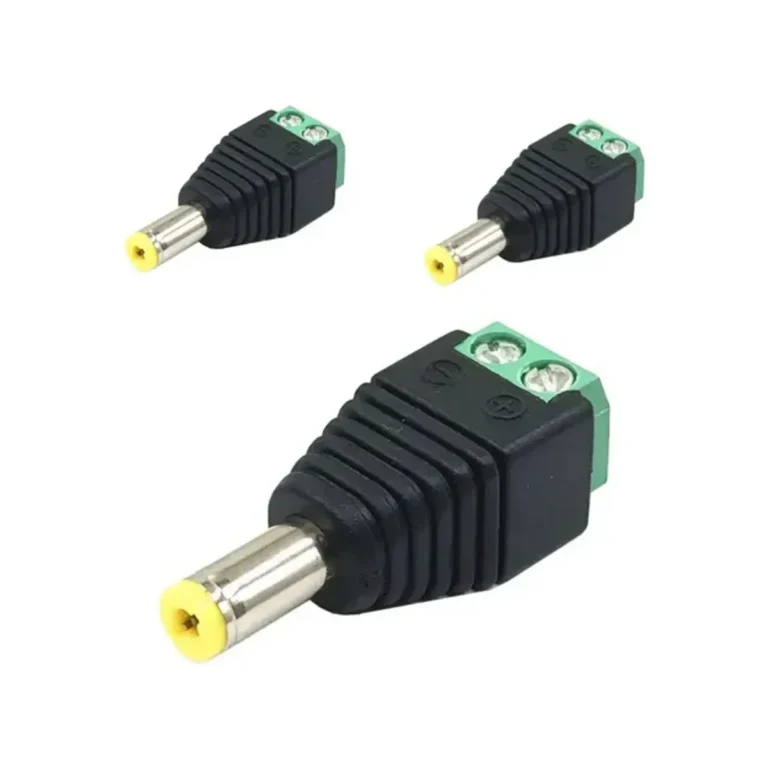 Plug Borne - Dc 2.1 com Borne - Parafuso