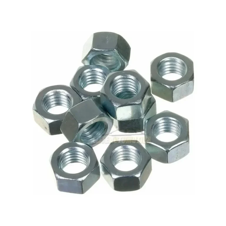 Porca Sextavada Zinc 3/8 Chv 9/16