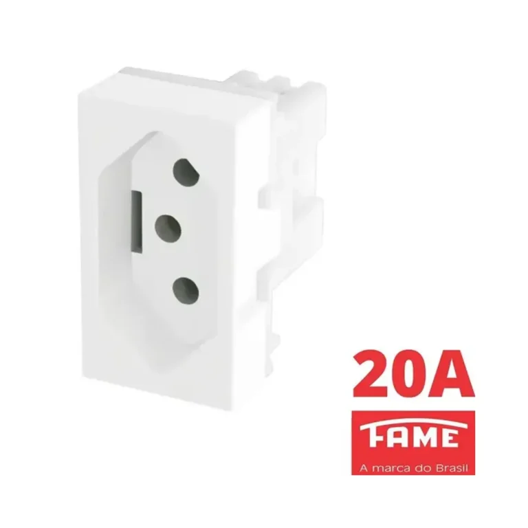 Tomada Padrao 2P+T 20A Fame