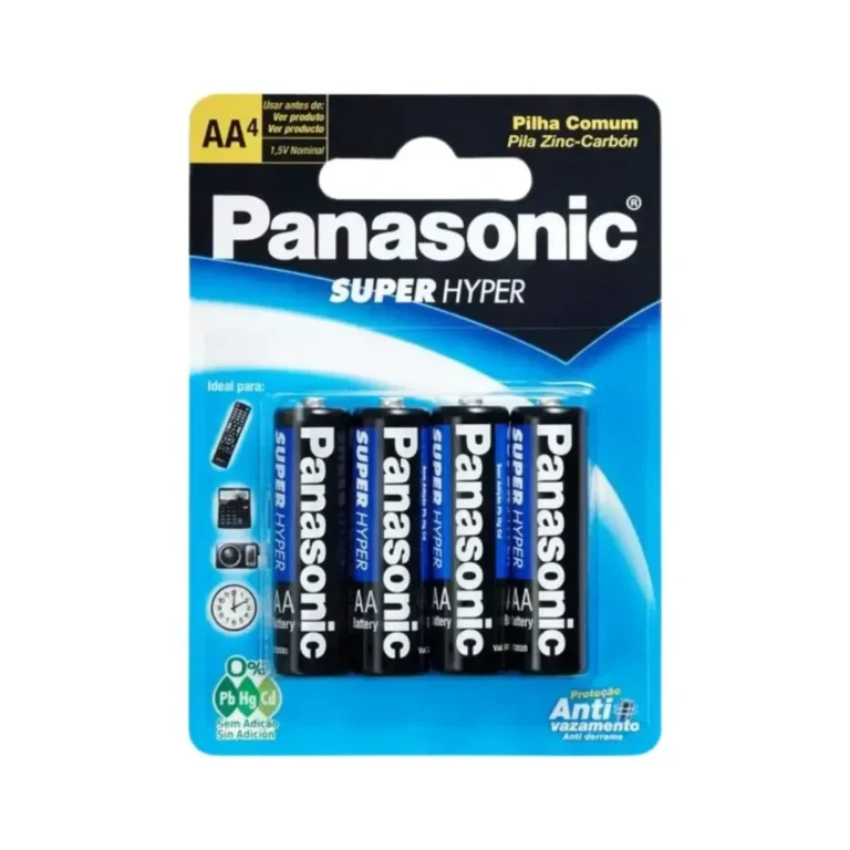 Pilha Comum Aa C/4 Panasonic