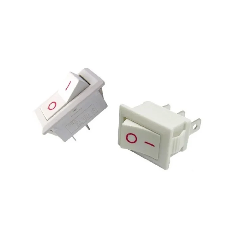 Chave Gangorra Branco On/Off 6A MXT