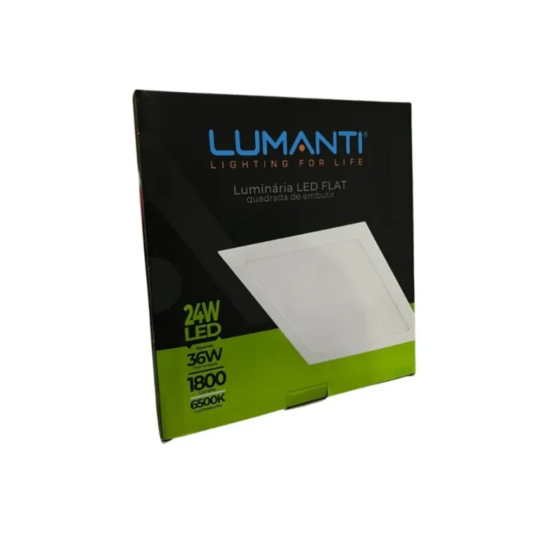 Luminária Embutir Quadrada LED Autovolt Lumanti