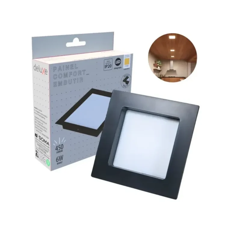 Luminária Comfort Quadrada Embutir Avant
