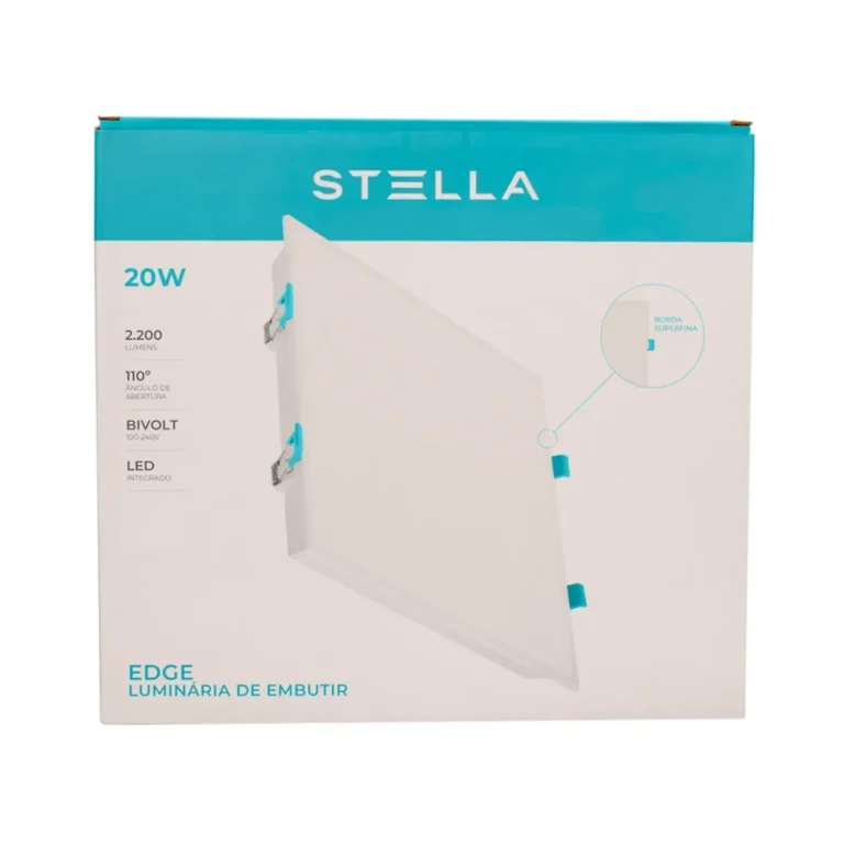 Luminária Embutir Edge 2200Lm Stl22953Br Stella