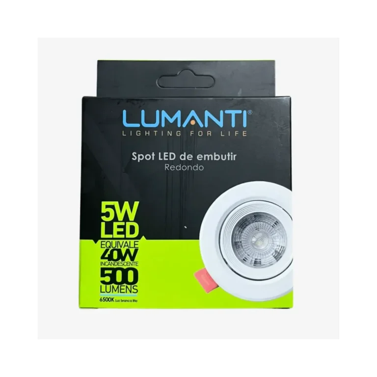 Spot Embutir Redondo LED Lumanti