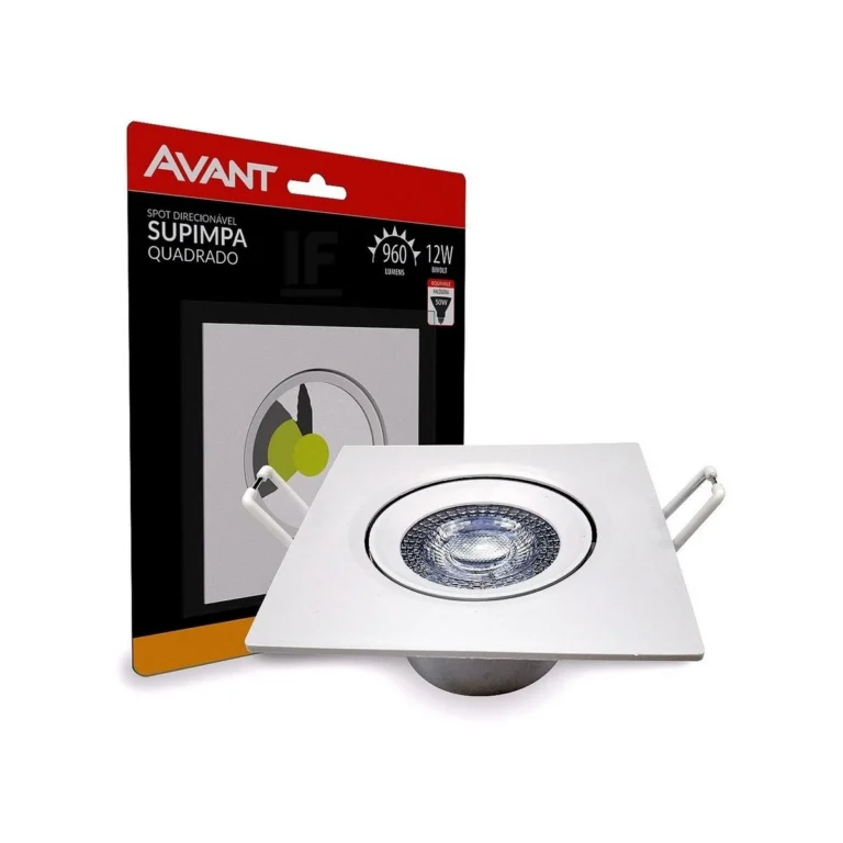 Spot Embutir Quadrada LED Avant
