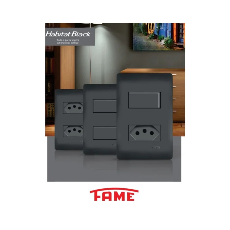 Tomadas Habitat Fame