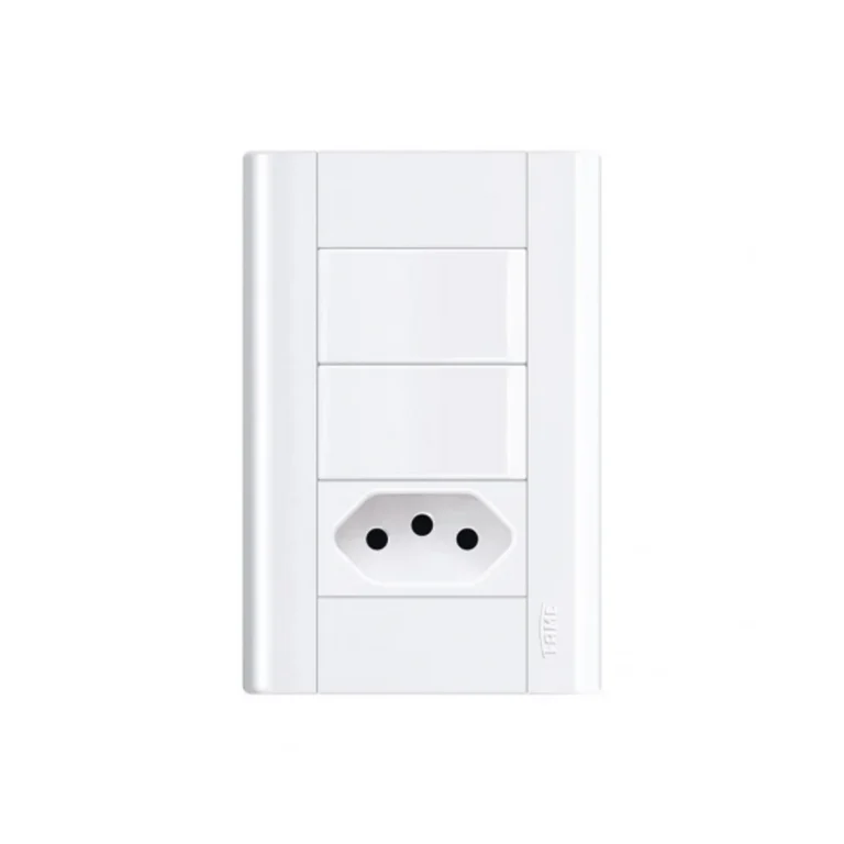 Interruptor Simples Tomada Pad T Modurale