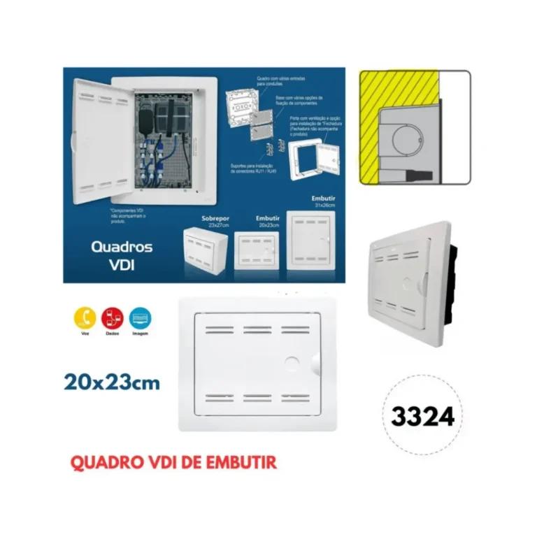 Quadro Distribuição Vdi Embutir